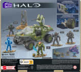 MEGA Halo FLEETCOM Warthog Vehicle Building Set
