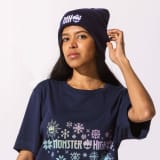 Monster High Navy Cuffed Beanie
