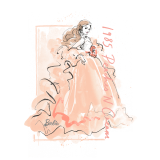 Barbie Peaches 'n Cream Mauve Hoodie