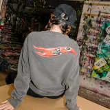 Hot Wheels x Kenny Scharf Black Embroidered Sweatshirt