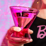 Barbie™ X Dragon Glassware® Stemless Martini Glasses
