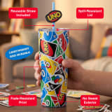 UNO Tumblers - 24 oz Set of 2
