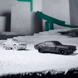 Hot Wheels x Daniel Arsham Eroded Ford Mustang