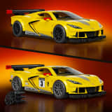 Mattel Brick Shop Hot Wheels ’20 Corvette C8.R Building Set