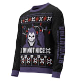 Masters of the Universe Skeletor Ugly Sweater