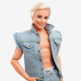Ken Doll Wearing Denim Matching Set – Barbie The Movie