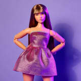 Barbie Looks Doll #24 (Curvy, Long Brown Hair)