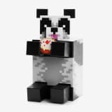 Minecraft Diamond Level Panda Figure