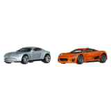 Hot Wheels Premium Car Culture James Bond Spectre 007 2-Pack Jaguar C-X75 & Aston Martin DB10