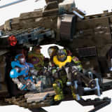 MEGA Halo UNSC Falcon Sweep Building Toy Kit