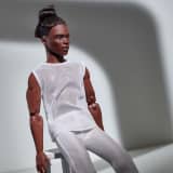Barbie Looks Ken Doll (Brunette with Braids & Bun Hairstyle)