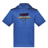 Masters of the Universe Gym Bro Skeletor Blue Short Sleeved Hoodie
