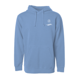Hot Wheels x Mercedes Benz Embroidered Blue Hoodie