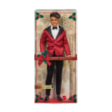 Barbie Signature 2026 Holiday Ken Doll with Black Hair