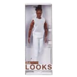 Barbie Looks Ken Doll (Brunette with Braids & Bun Hairstyle)