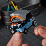 Hot Wheels Elite 64 Mod Shop 1982 Custom Toyota Land Cruiser FJ45 Troopy