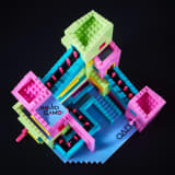MEGA Squid Game Staircase Collector Building Set