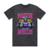 Masters of the Universe Gym Bro Skeletor Master Muscles Black T-shirt