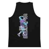 Masters of the Universe Gym Bro Skeletor Strong Black Tank Top
