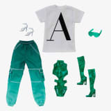 Aleali May Barbie Wardrobe & Accessories Set