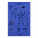 Art of Engineering Skeletor Print