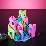 MEGA Squid Game Staircase Collector Building Set