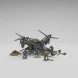 MEGA Halo UNSC Falcon Sweep Building Toy Kit