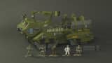 MEGA Halo UNSC Elephant Sandnest Building Kit
