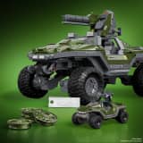 Mattel Brick Shop Hot Wheels Halo UNSC M12 Warthog Building Set