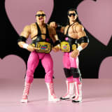 WWE Coliseum Collection Hart Foundation Action Figure 2-Pack