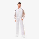 Ken Doll In White and Gold Tracksuit – Barbie The Movie