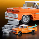 Mattel Brick Shop Hot Wheels Custom ’62 Chevy Pickup Building Set