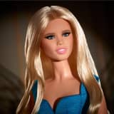 Claudia Schiffer Supermodel Barbie Doll in Versace Gown | Mattel Creations