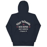Hot Wheels Customizable Auto Repair Mechanic Navy Hoodie