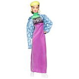 Barbie BMR1959 Doll - Neon Motocross Dress & Oversized Denim Jacket