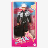 Ken Doll in Black and White Western Outfit – Barbie The Movie