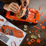 Mattel Brick Shop Hot Wheels Lamborghini Miura P400 SV Collectible Building Set