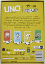 UNO Canvas Peanuts Card Deck
