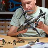 MEGA Halo UNSC Falcon Sweep Building Toy Kit