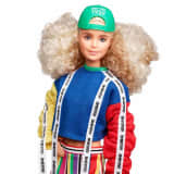 Barbie BMR1959 Doll - Color Block Sweatshirt with Logo Tape & Striped Shorts