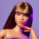 Barbie Looks Doll #24 (Curvy, Long Brown Hair)