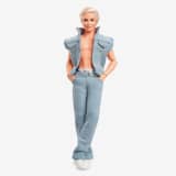 Ken Doll Wearing Denim Matching Set – Barbie The Movie