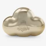 FriendsWithYou Lucky Little Cloud Magic 8 Ball Gold Amulet