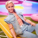 Ken Doll Wearing Denim Matching Set – Barbie The Movie