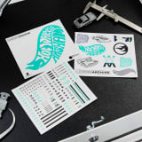 Hot Wheels x Daniel Arsham Patches & Sticker Set