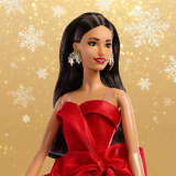 Barbie Signature 2026 Holiday Barbie Doll with Brown Hair