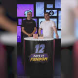 Hot Wheels Mario Kart Pink Gold Peach Collectible Vehicle