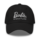 Barbie Signature Logo Black Baseball Hat