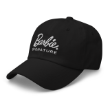 Barbie Signature Logo Black Baseball Hat