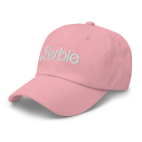 Barbie Classic Logo Pink Baseball Hat